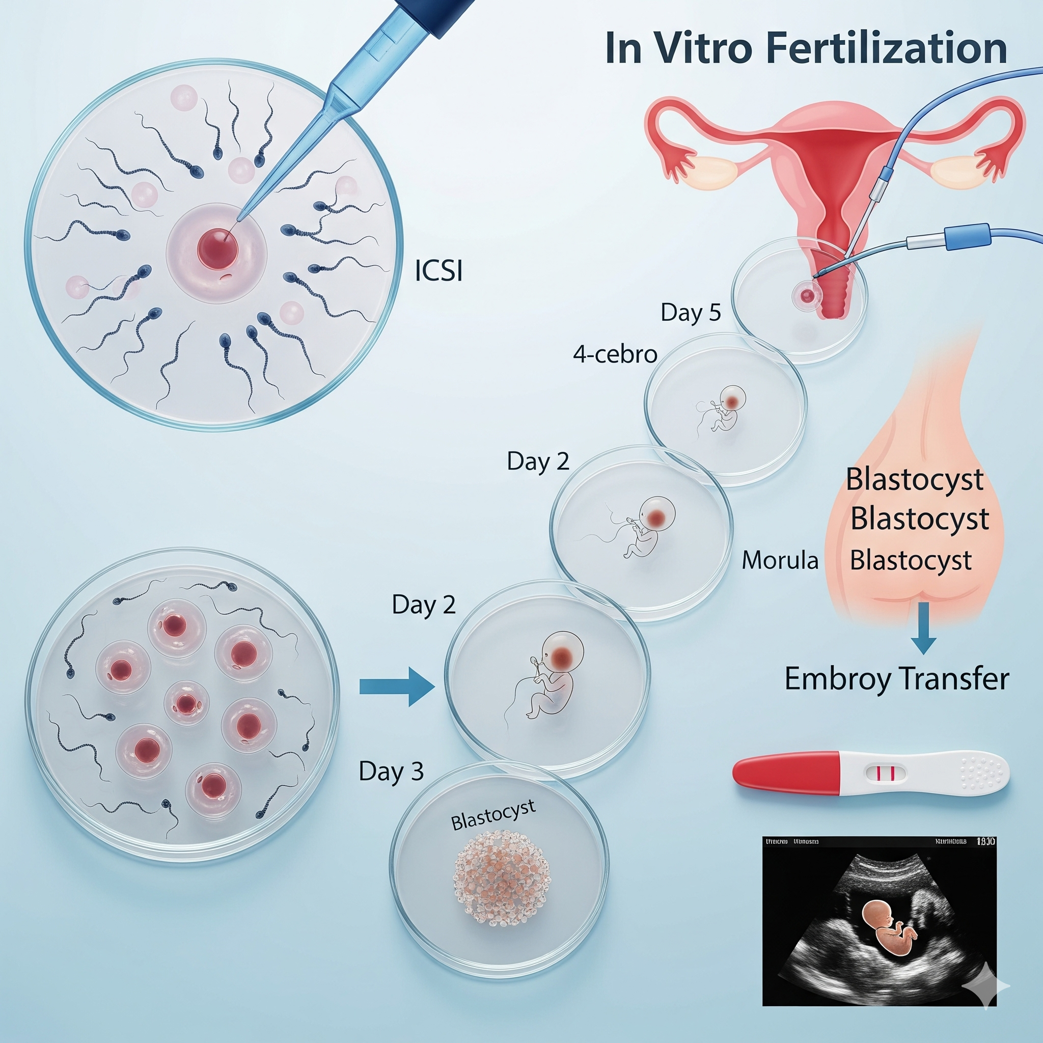 Fecundación in vitro: proceso y resultados esperados